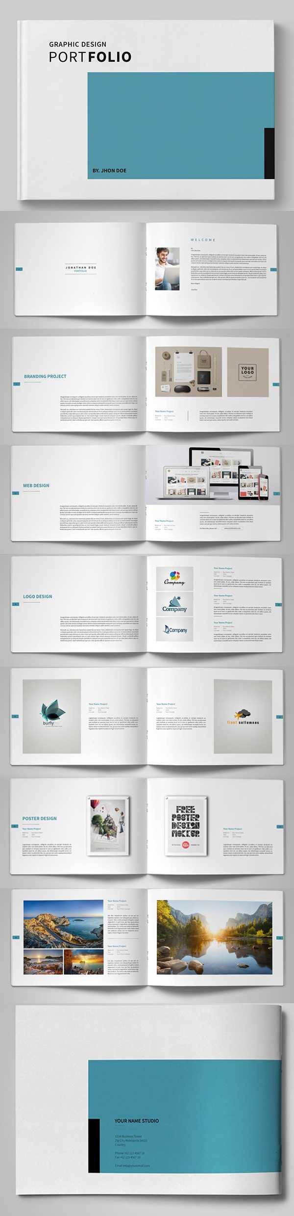 20 New Professional Catalog Brochure Templates | Design With Product Brochure Template Free