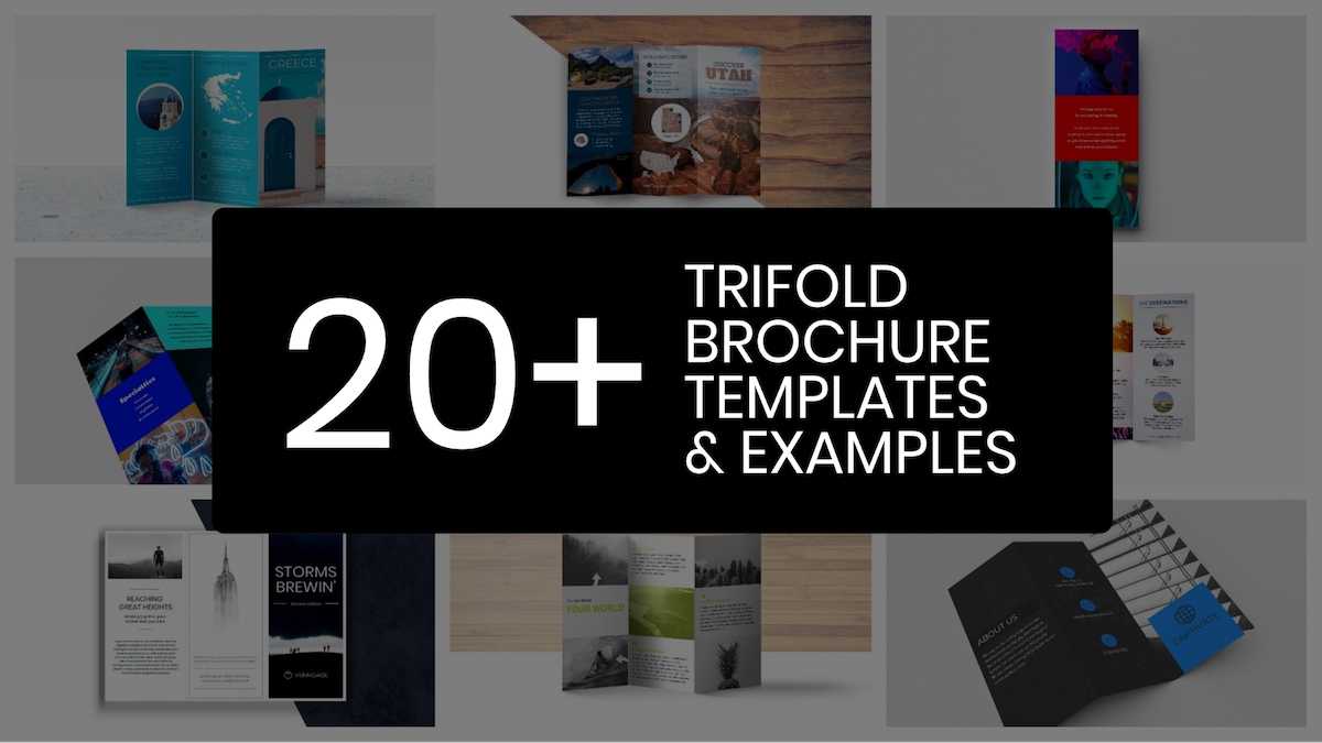 20+ Professional Trifold Brochure Templates, Tips & Examples For Welcome Brochure Template