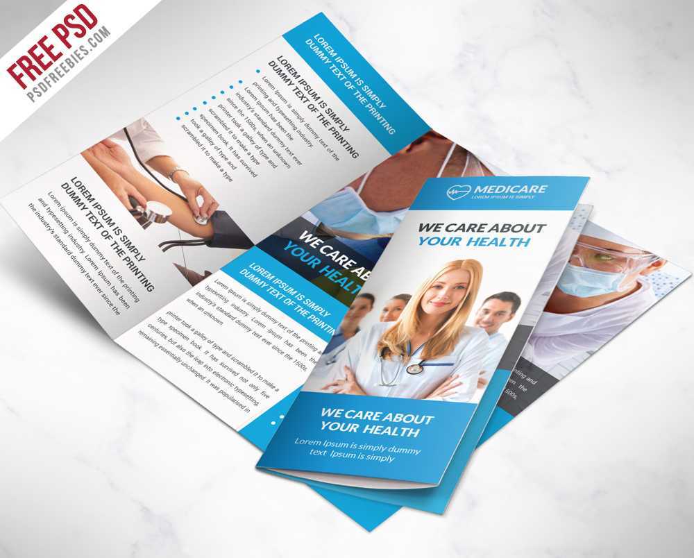 20 Well Designed Examples Of Medical Brochure Designs Regarding Medical Office Brochure Templates