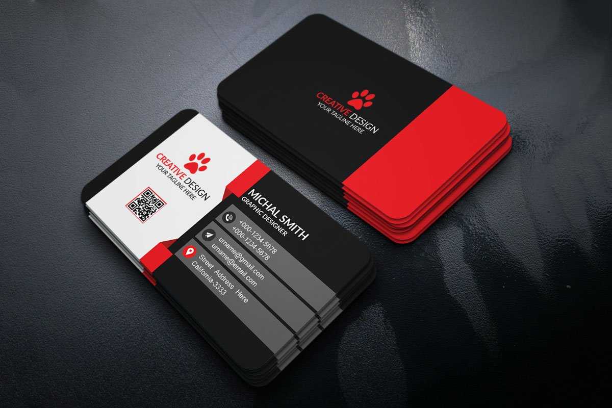 200 Free Business Cards Psd Templates – Creativetacos In Unique Business Card Templates Free