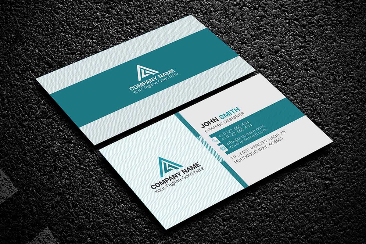 200 Free Business Cards Psd Templates – Creativetacos Inside Template Name Card Psd