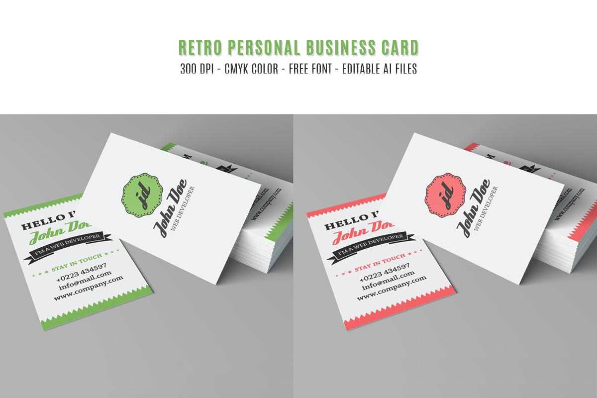 200 Free Business Cards Psd Templates – Creativetacos Pertaining To Free Personal Business Card Templates
