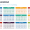 2019 Calendar Powerpoint Templates For Microsoft Powerpoint Calendar Template