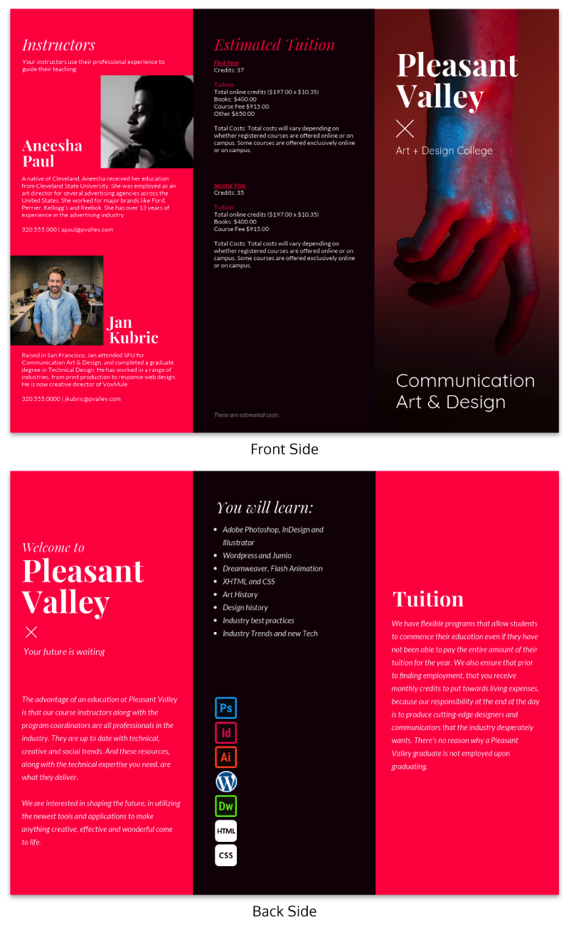 21 Brochure Templates And Design Tips To Promote Your Regarding Good Brochure Templates