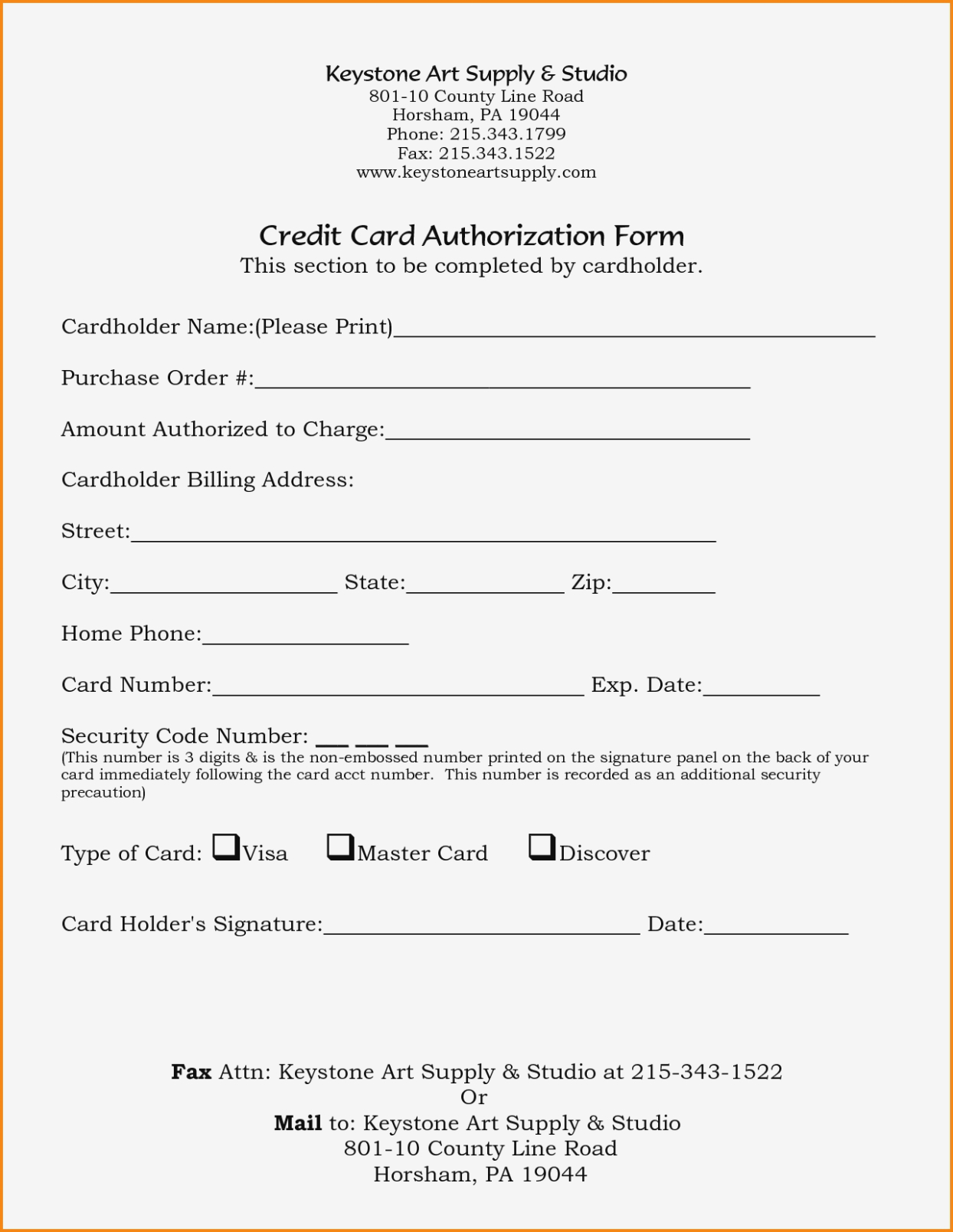 21+ Credit Card Authorization Form Template Pdf Fillable 2019!! Inside Corporate Credit Card Agreement Template