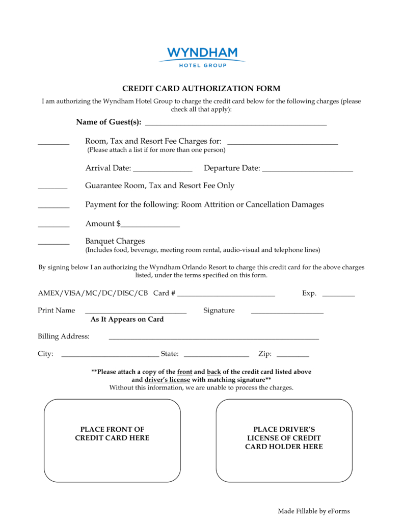 21+ Credit Card Authorization Form Template Pdf Fillable 2019!! Regarding Authorization To Charge Credit Card Template