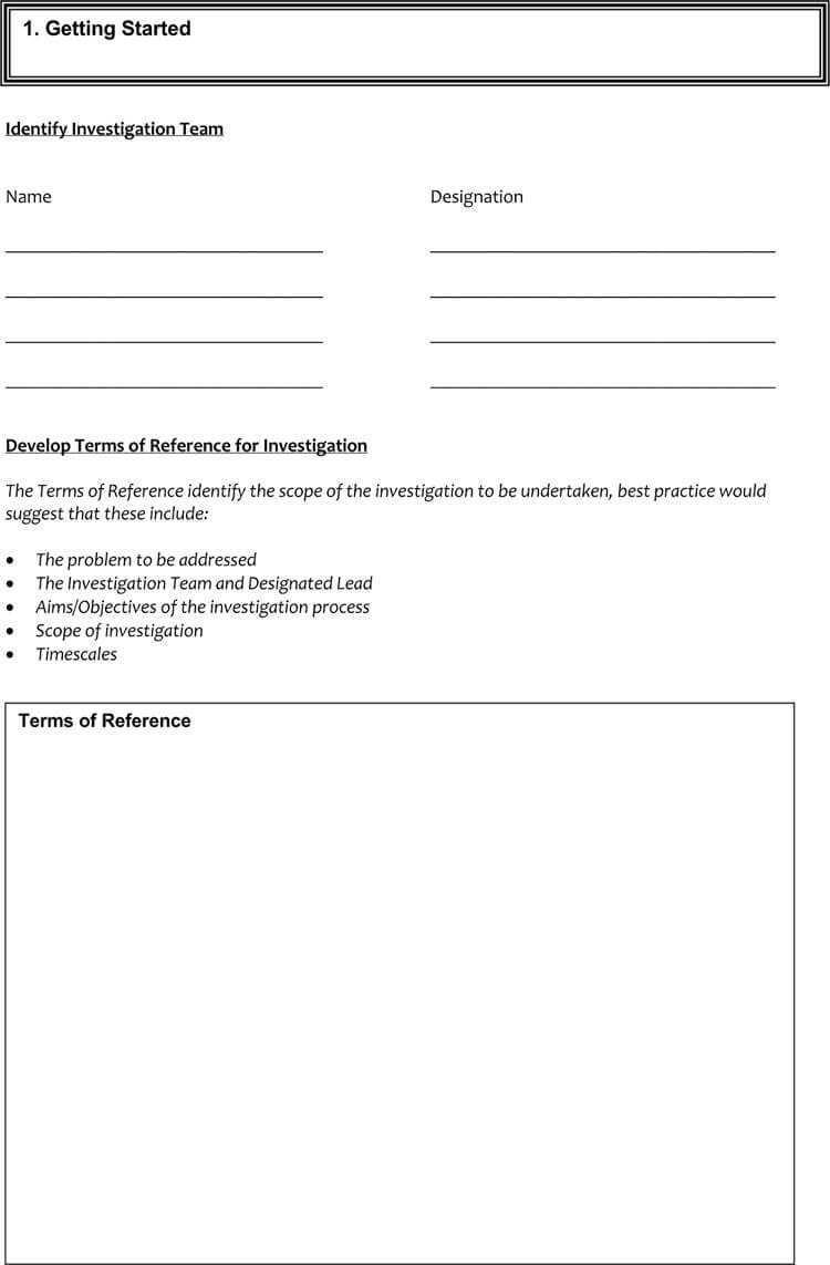 24+ Root Cause Analysis Templates (Word, Excel, Powerpoint Within Failure Investigation Report Template