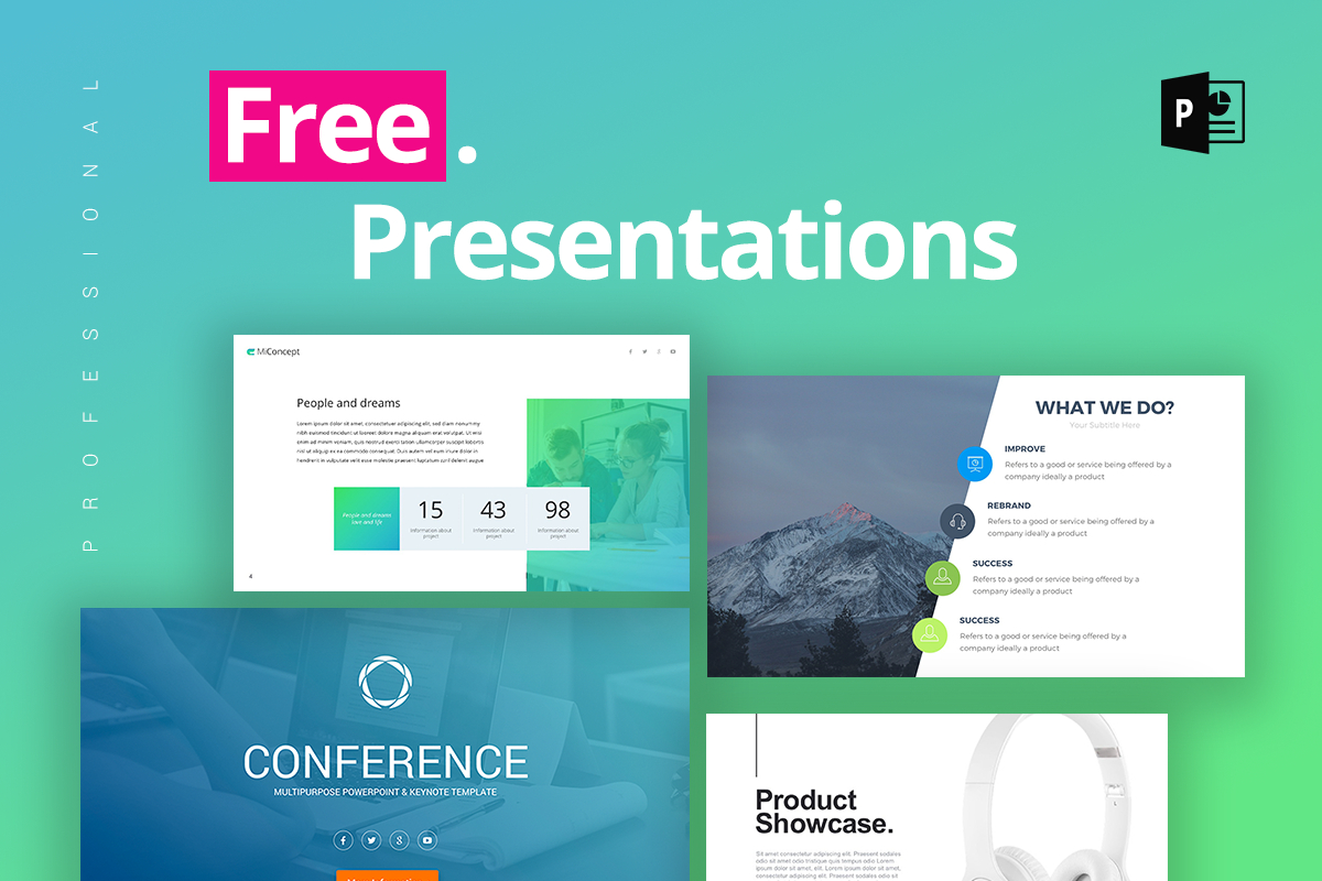 25 Free Professional Ppt Templates For Project Presentations In Sample Templates For Powerpoint Presentation