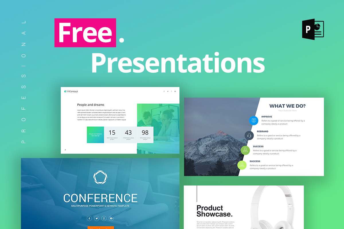 25 Free Professional Ppt Templates For Project Presentations Regarding Powerpoint Templates For Communication Presentation
