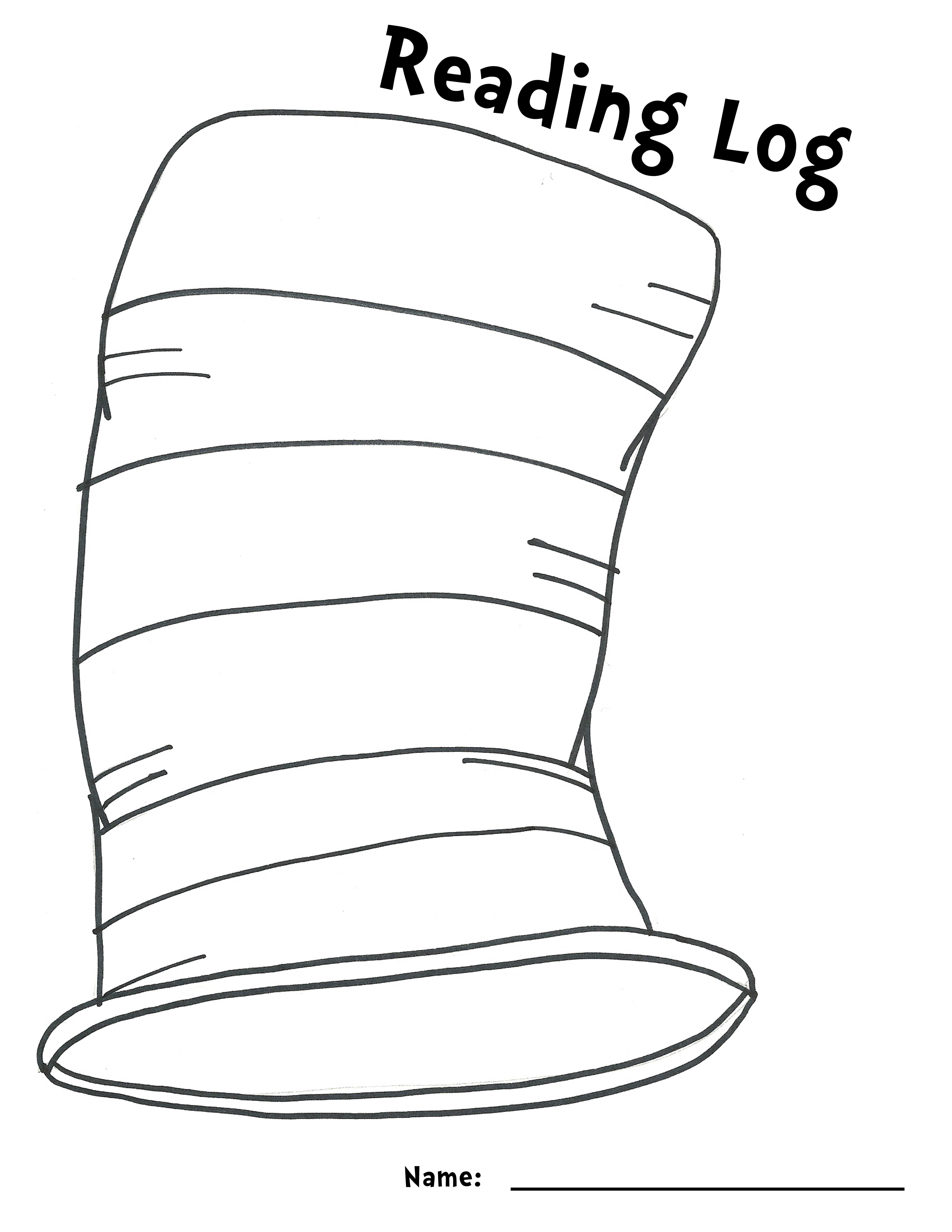 25 Images Of For Dr. Sue's Hat Template | Zeept Pertaining To Blank Cat In The Hat Template
