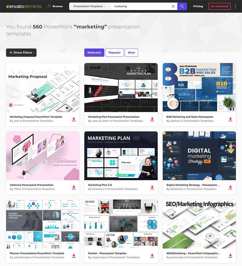 25 Marketing Powerpoint Templates: Best Ppts To Present Your Throughout What Is A Template In Powerpoint