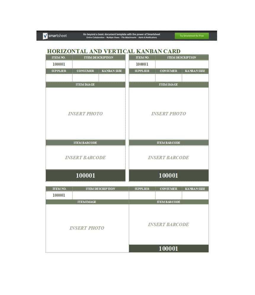 25 Printable Kanban Card Templates (& How To Use Them) ᐅ Throughout Kanban Card Template