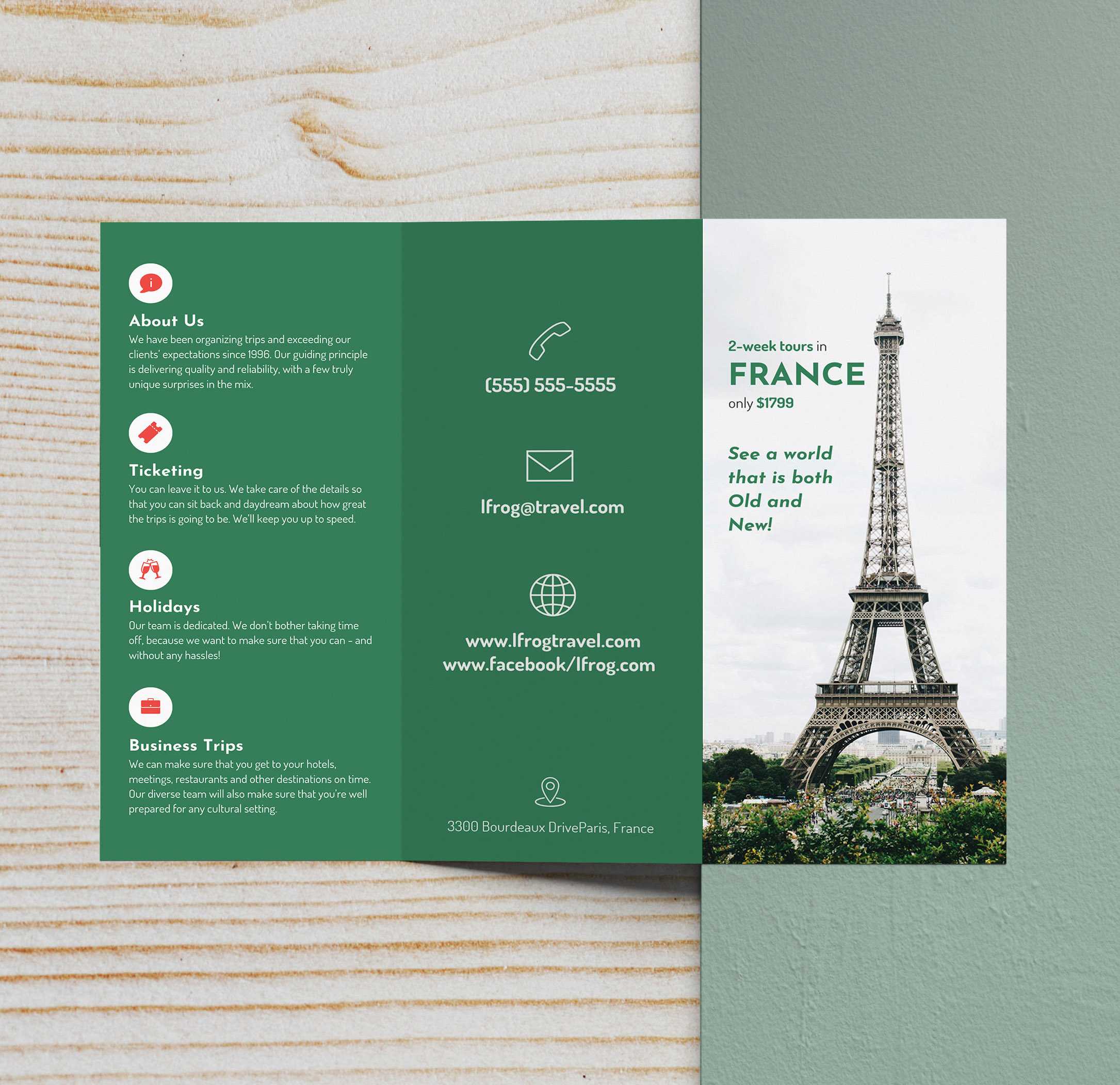 25+ Trifold Brochure Examples To Inspire Your Design Intended For Good Brochure Templates