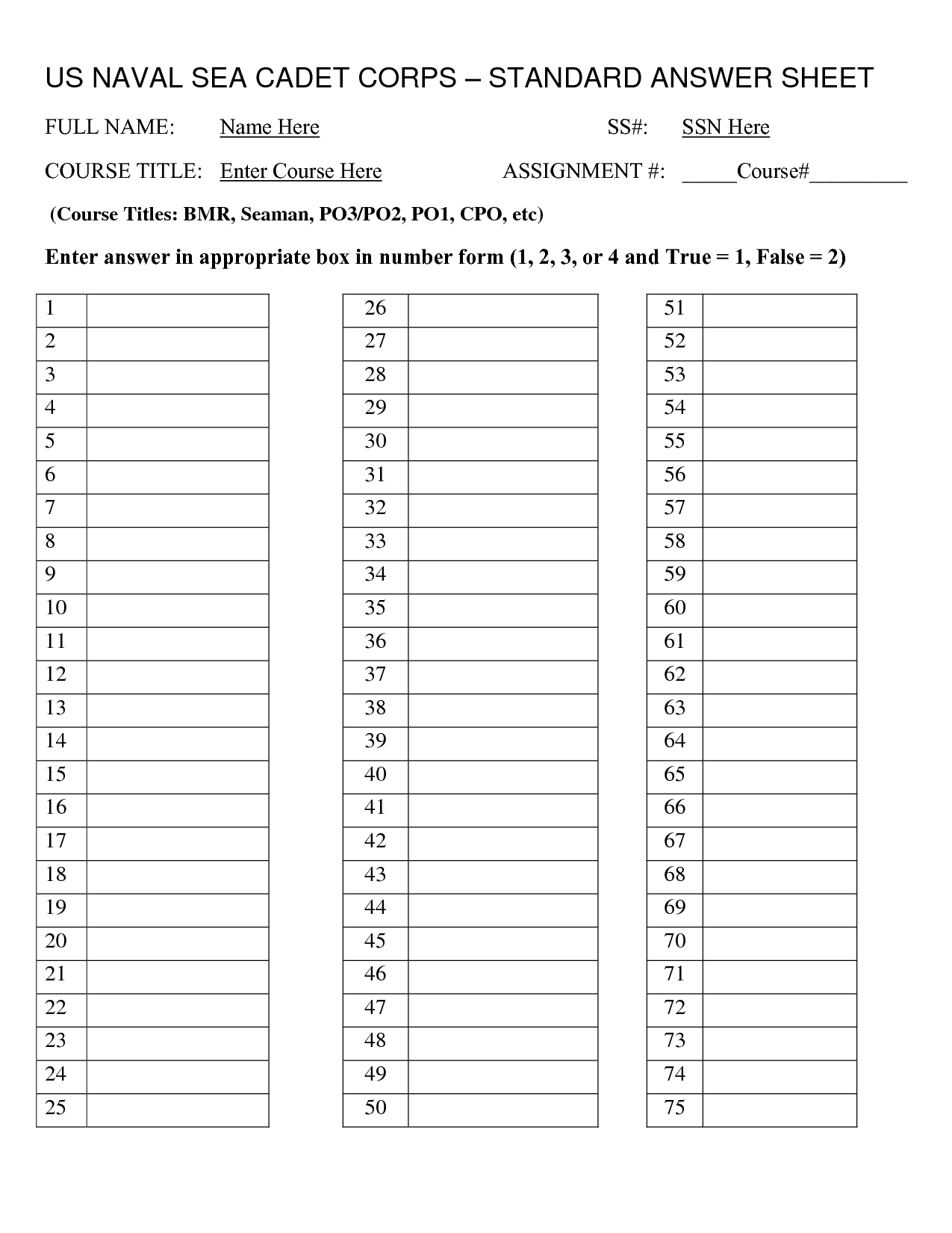 27 Images Of 100 Blank Answer Sheet Template Printable Intended For Blank Answer Sheet Template 1 100