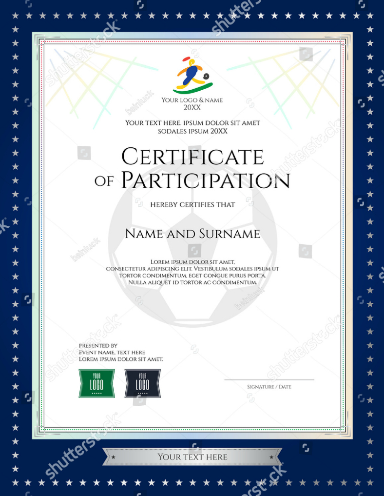 28+ Certificate Of Participation Designs & Templates – Psd Inside Choir Certificate Template