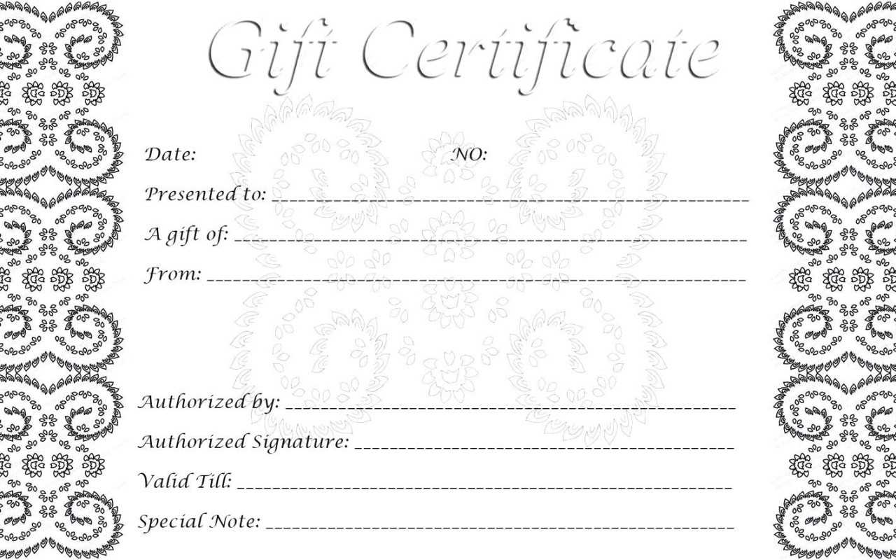 28 Cool Printable Gift Certificates | Kittybabylove Within Printable Gift Certificates Templates Free