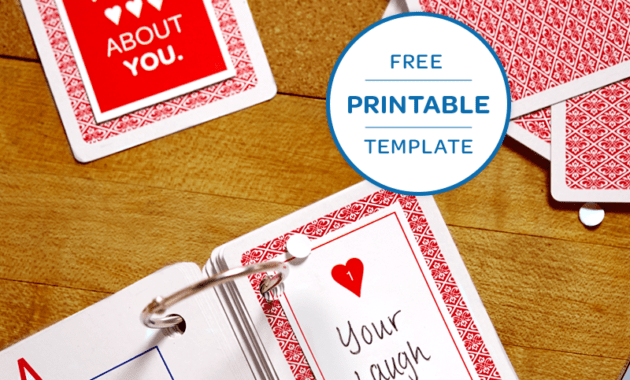 3 Small But Mighty Ways To Say I Love You | Anniversary in 52 Things I Love About You Cards Template