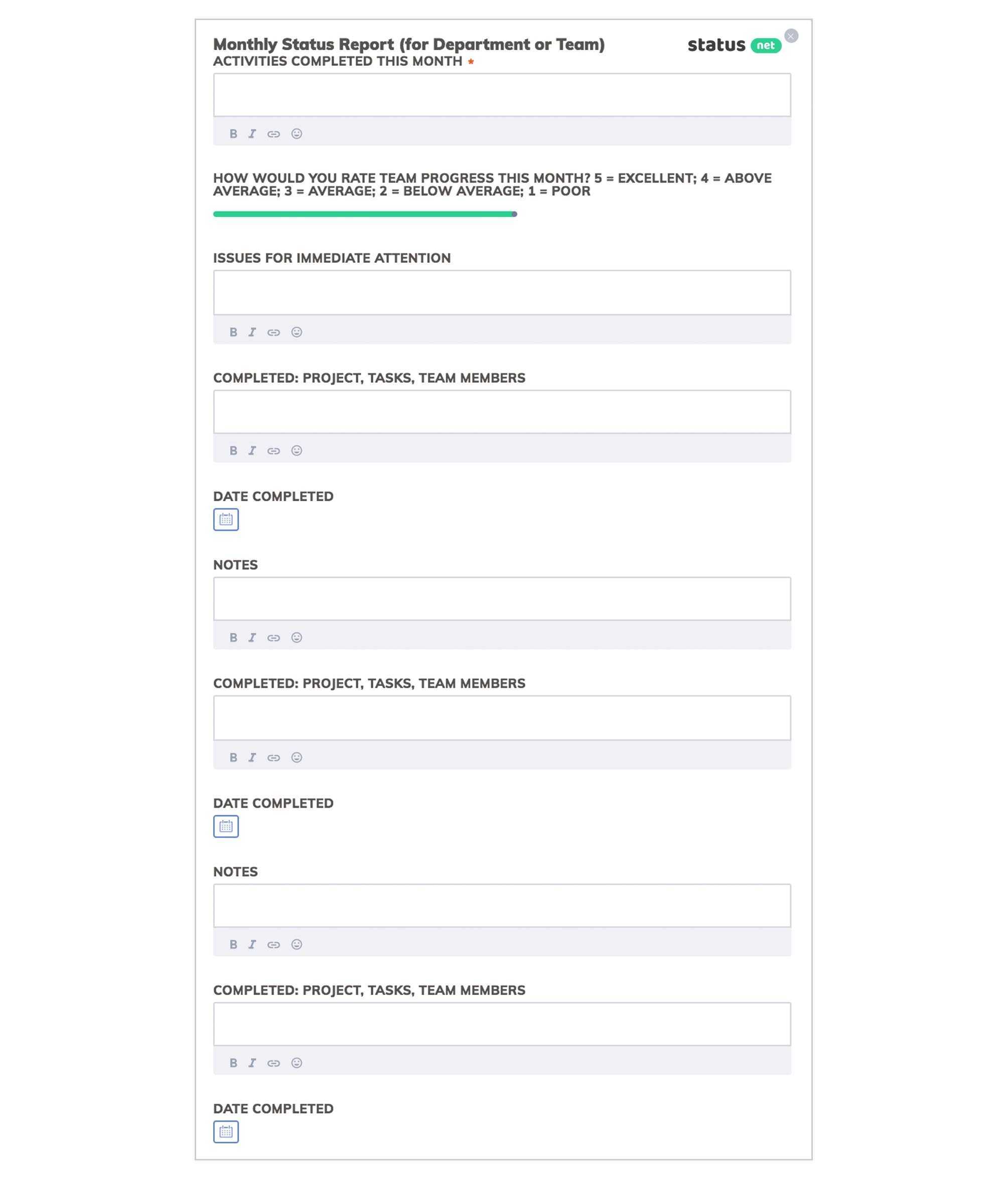 3 Smart Monthly Report Templates: How To Write And Free With Monthly Program Report Template