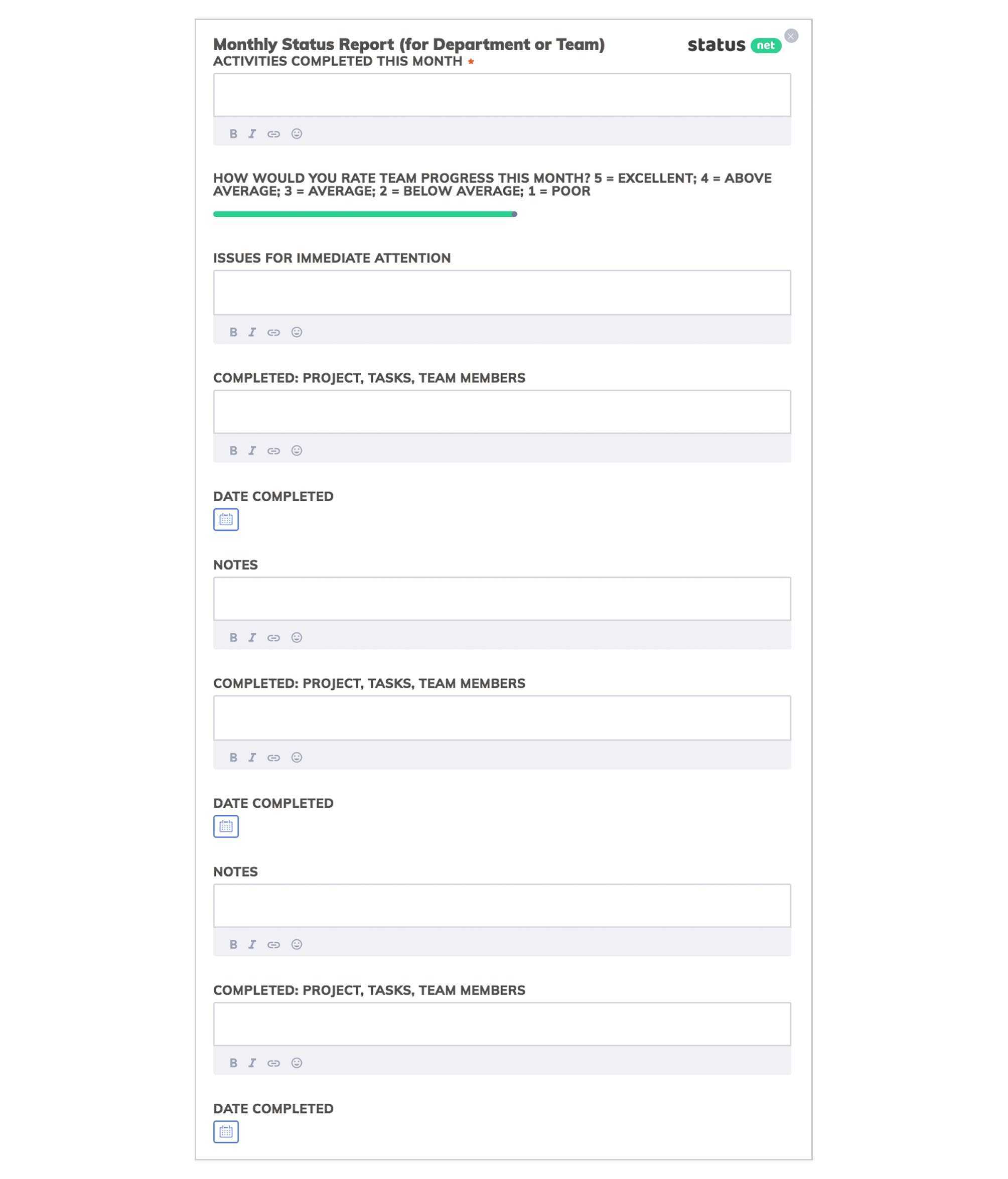 3 Smart Monthly Report Templates: How To Write And Free With Monthly Project Progress Report Template