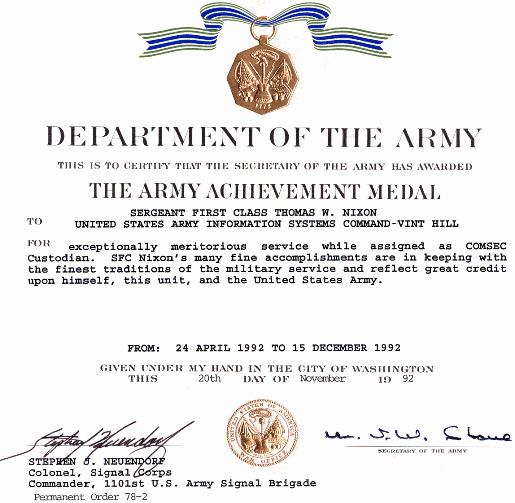 30 Army Award Certificate Template | Pryncepality In Army Certificate Of Appreciation Template