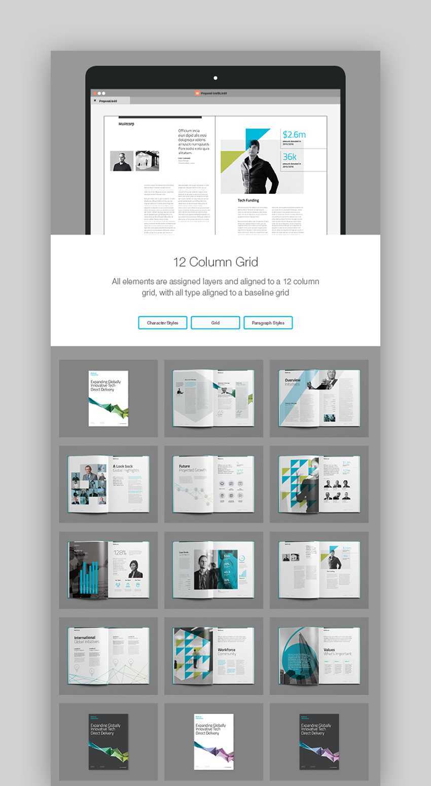 30 Best Indesign Brochure Templates – Creative Business For Adobe Indesign Brochure Templates