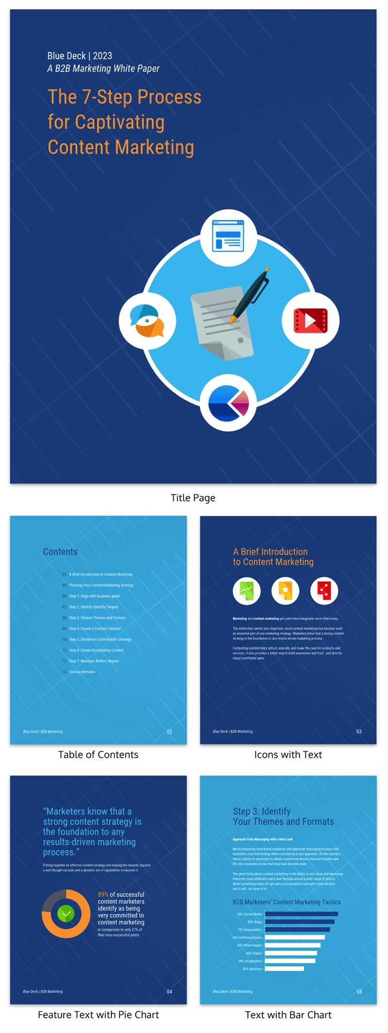 30+ Business Report Templates Every Business Needs – Venngage Within White Paper Report Template