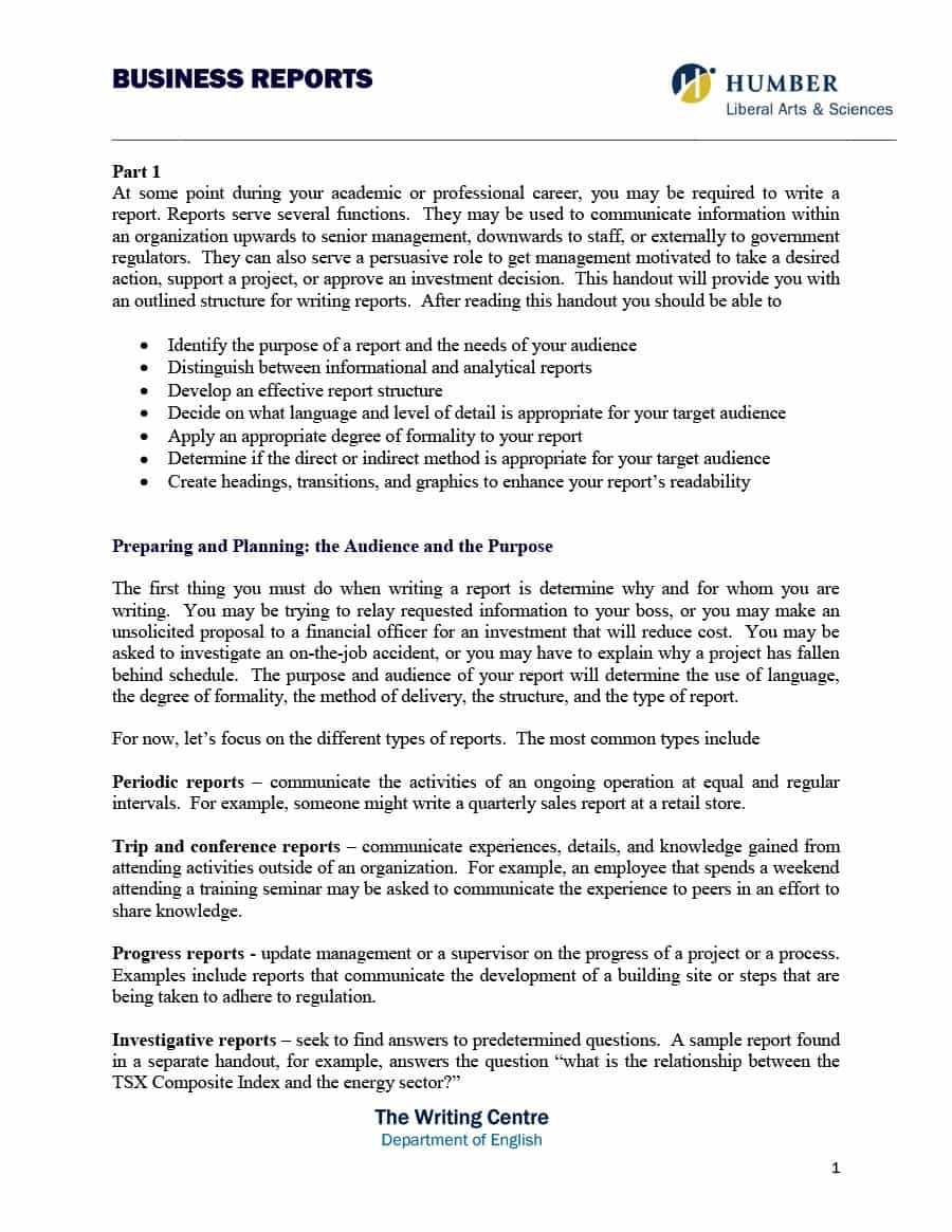 30+ Business Report Templates & Format Examples ᐅ Template Lab With Simple Business Report Template