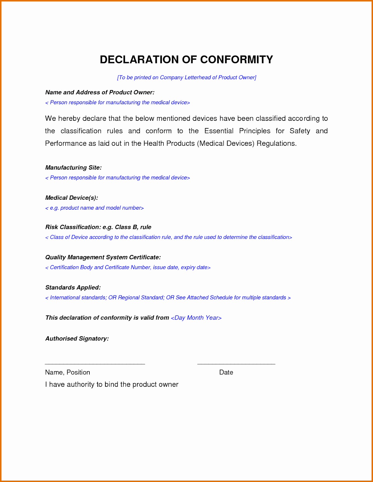 30 Certificate Of Conformance Template | Pryncepality Intended For Certificate Of Manufacture Template