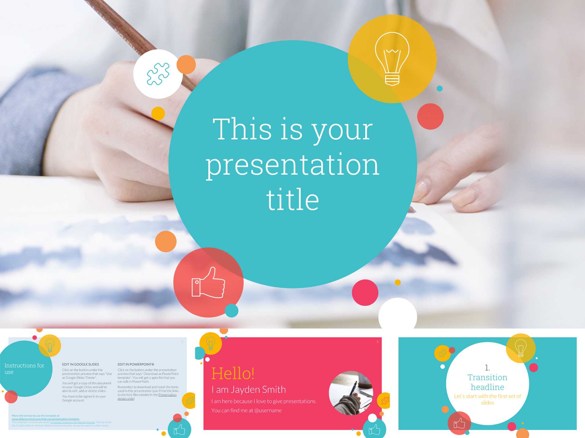 how to make a good google slides presentation design