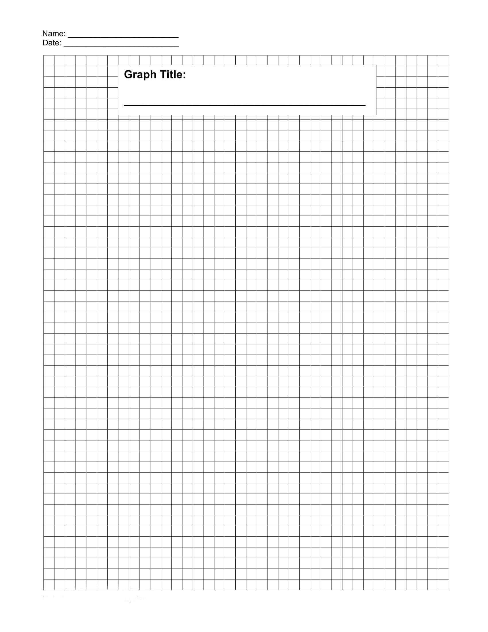 30+ Free Printable Graph Paper Templates (Word, Pdf) ᐅ Intended For 1 Cm Graph Paper Template Word