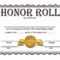 30 Honor Roll Certificate Template | Pryncepality For Honor Roll Certificate Template