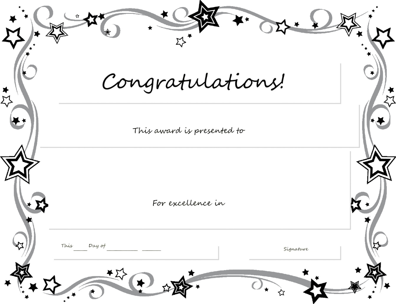 30 Inspirations Of Blank Award Certificate Templates Word Pertaining To Blank Award Certificate Templates Word