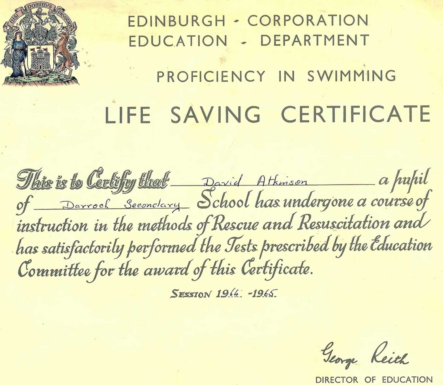 Life Saving Award Certificate Template – Xfanzexpo.com