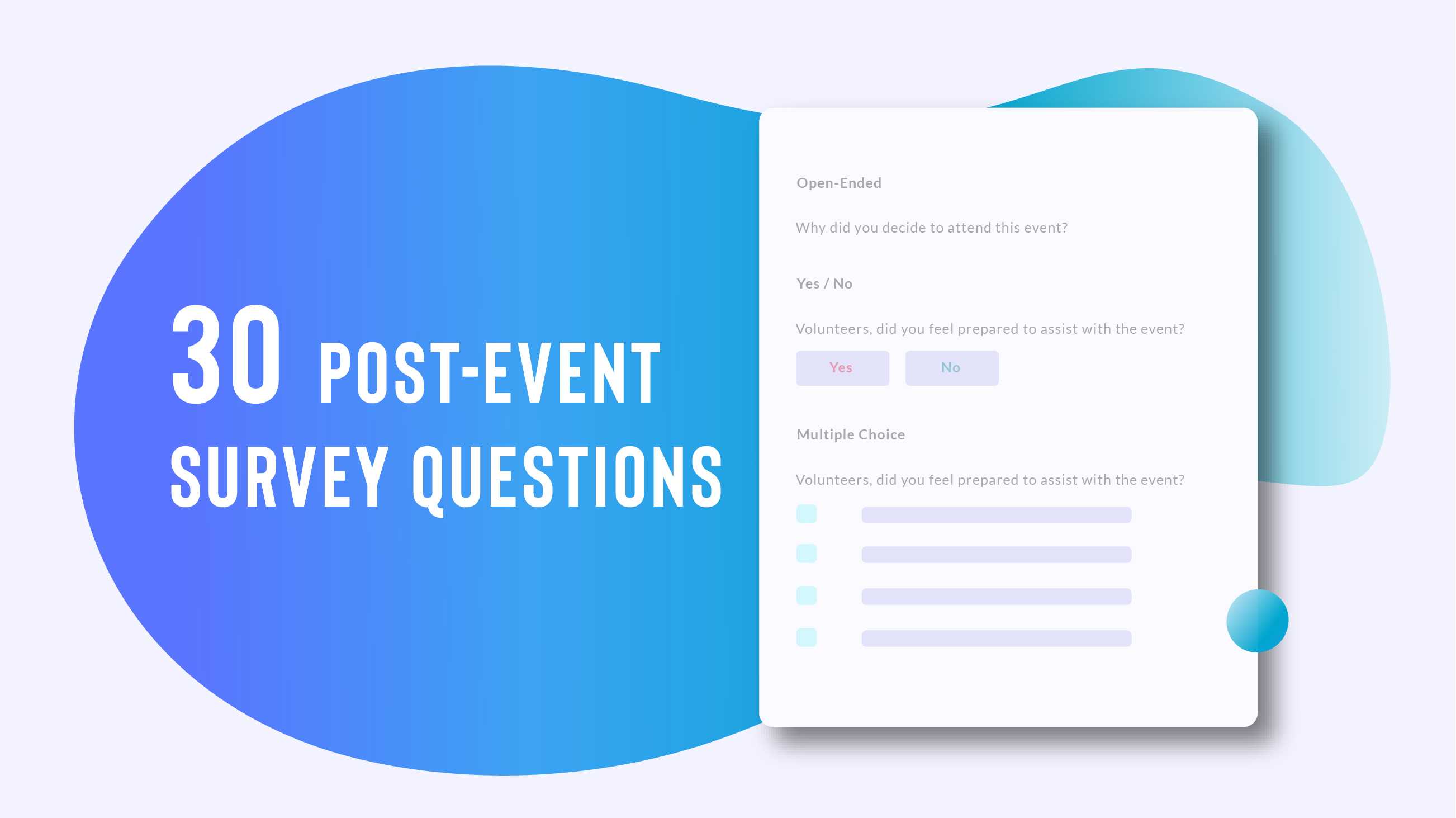30 Post Event Survey Questions (+ Why They Matter) | Wild Throughout Post Event Evaluation Report Template