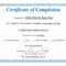 30 Premarital Counseling Certificate Of Completion Template intended for Premarital Counseling Certificate Of Completion Template