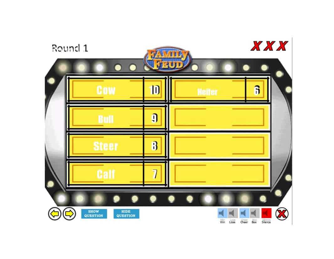 31 Great Family Feud Templates (Powerpoint, Pdf & Word) ᐅ Pertaining To Family Feud Game Template Powerpoint Free