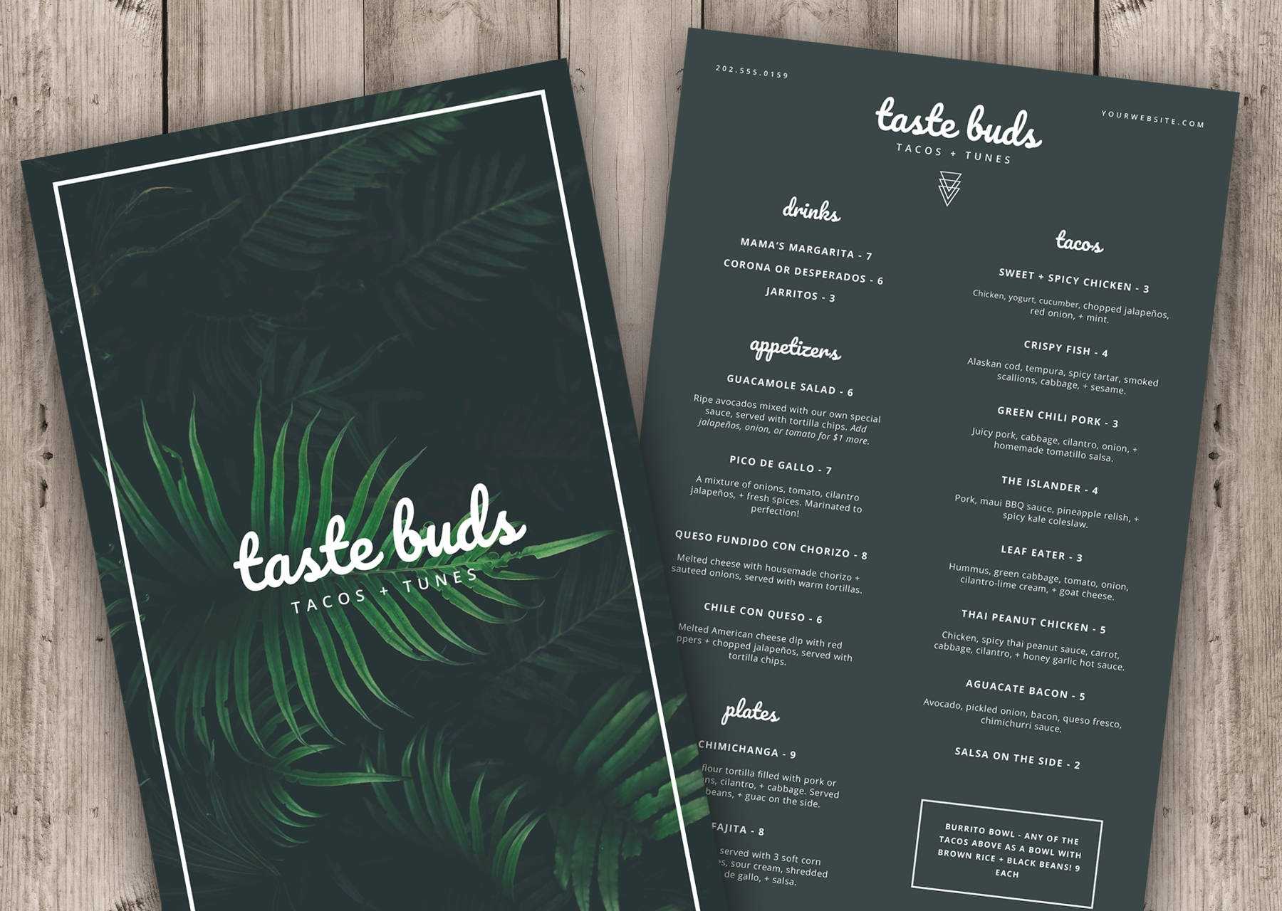 32+ Bar Menu Designs | Free & Premium Templates Throughout Cocktail Menu Template Word Free