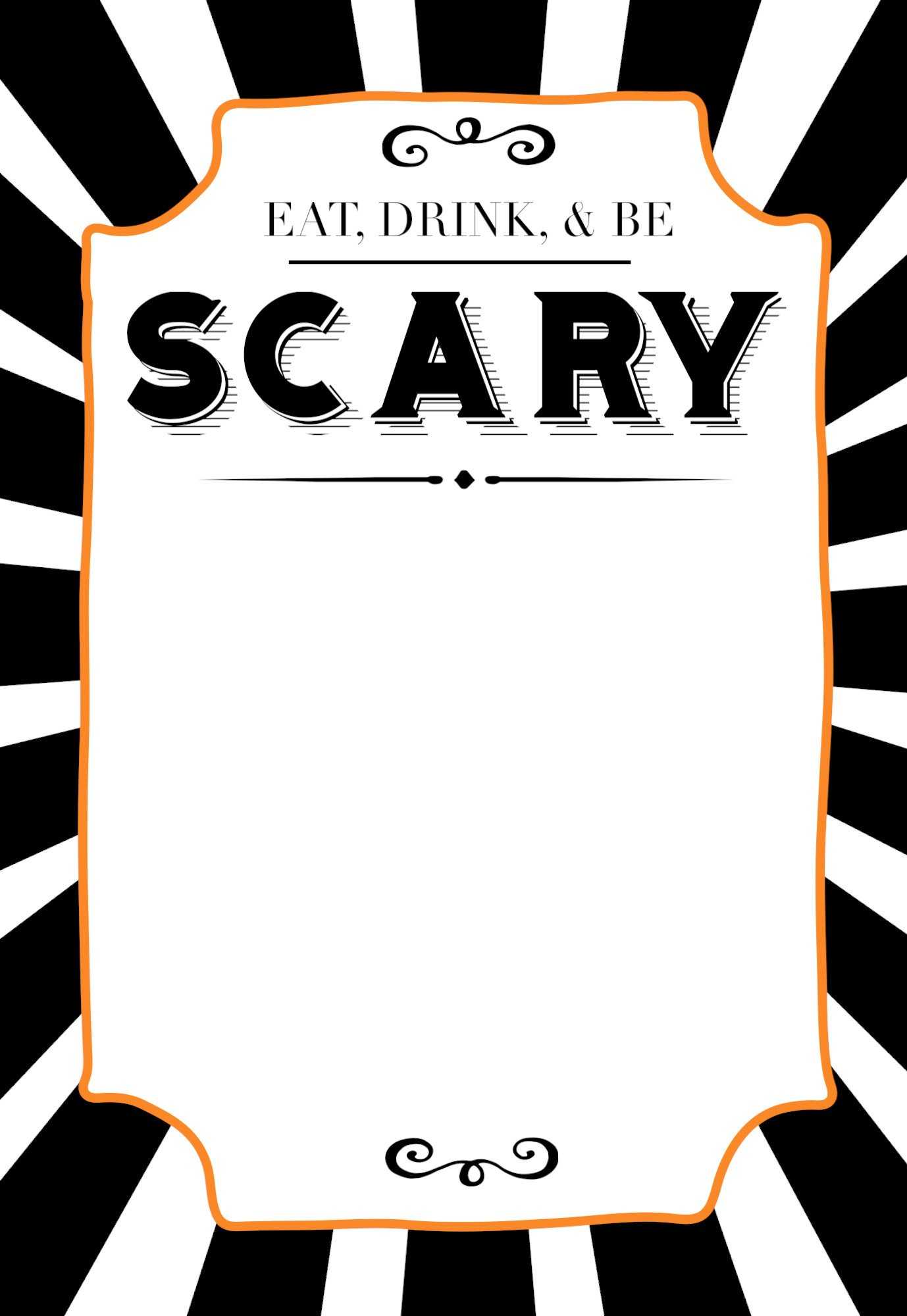 32 Free Halloween Invitation Templates | Usmlereview Within Free Halloween Templates For Word