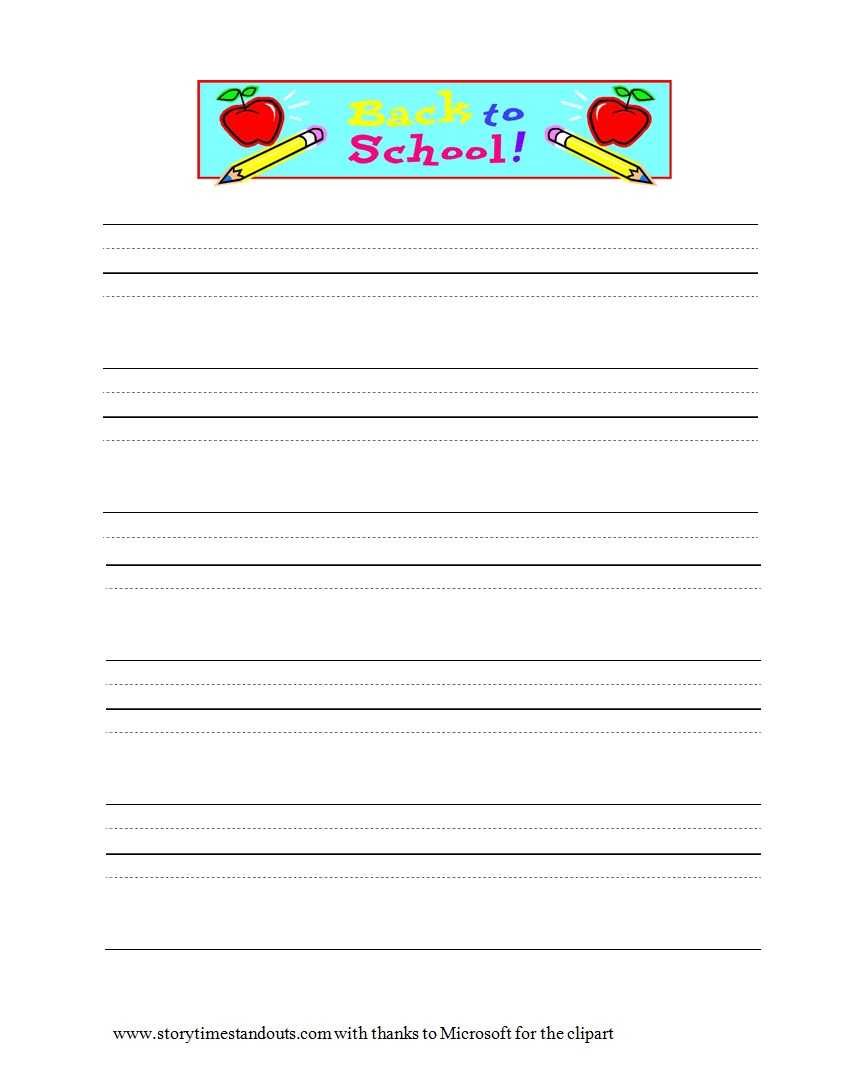 32 Printable Lined Paper Templates ᐅ Template Lab Regarding Notebook Paper Template For Word