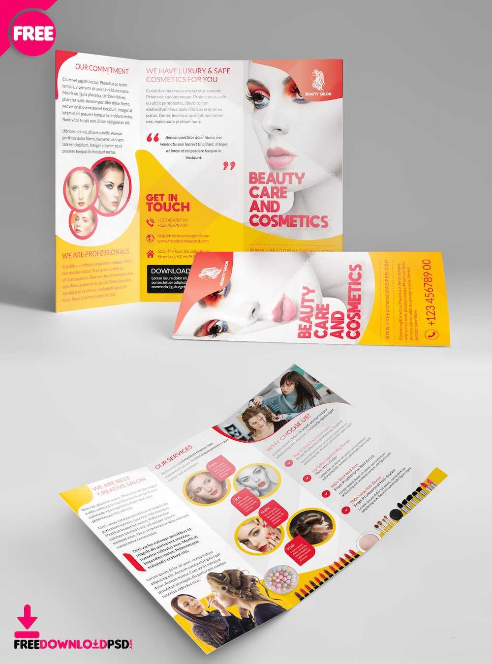 34 Best Free Brochure Mockups & Psd Templates 2019 – Colorlib Intended For Single Page Brochure Templates Psd