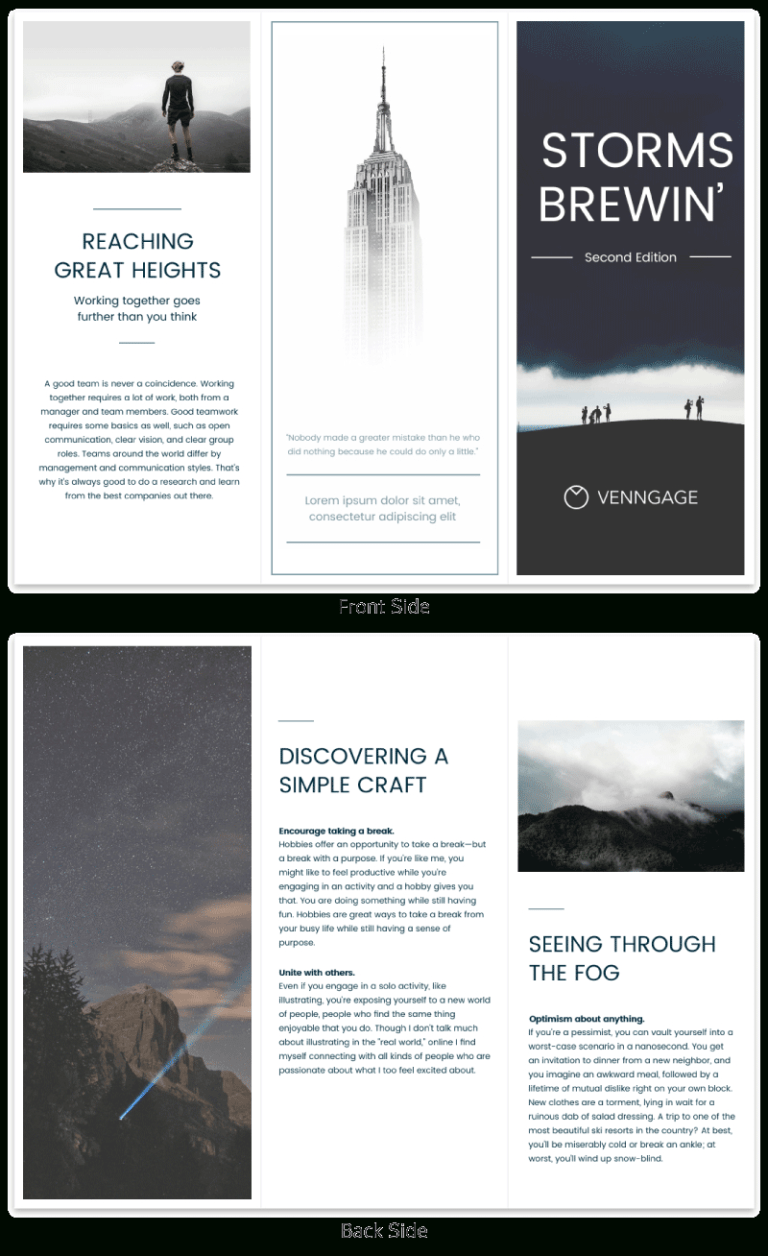 35+ Marketing Brochure Examples, Tips And Templates – Venngage ...