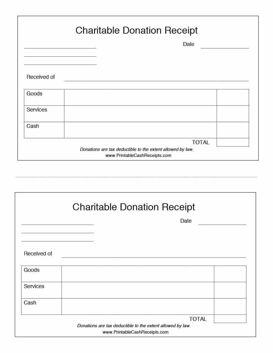 40 Donation Receipt Templates & Letters [Goodwill, Non With Regard To Donation Report Template