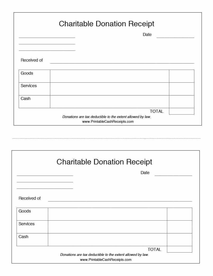 40 Donation Receipt Templates & Letters [Goodwill, Non With Regard To Donation Report Template