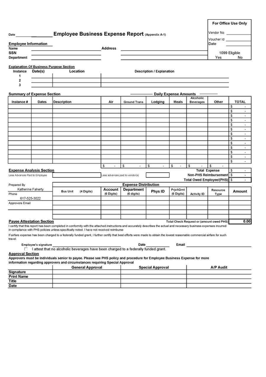 40+ Expense Report Templates To Help You Save Money ᐅ For Daily Expense Report Template