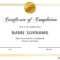 40 Fantastic Certificate Of Completion Templates [Word With Regard To Blank Certificate Of Achievement Template