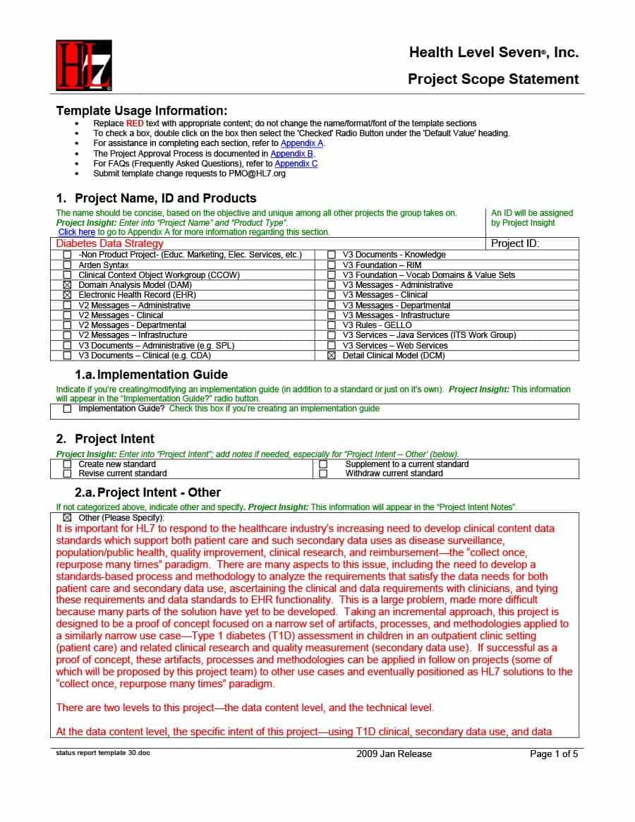 40+ Project Status Report Templates [Word, Excel, Ppt] ᐅ For Health Check Report Template