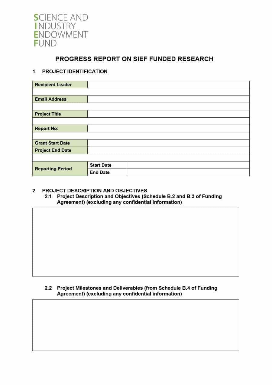 40+ Project Status Report Templates [Word, Excel, Ppt] ᐅ For Project Status Report Email Template