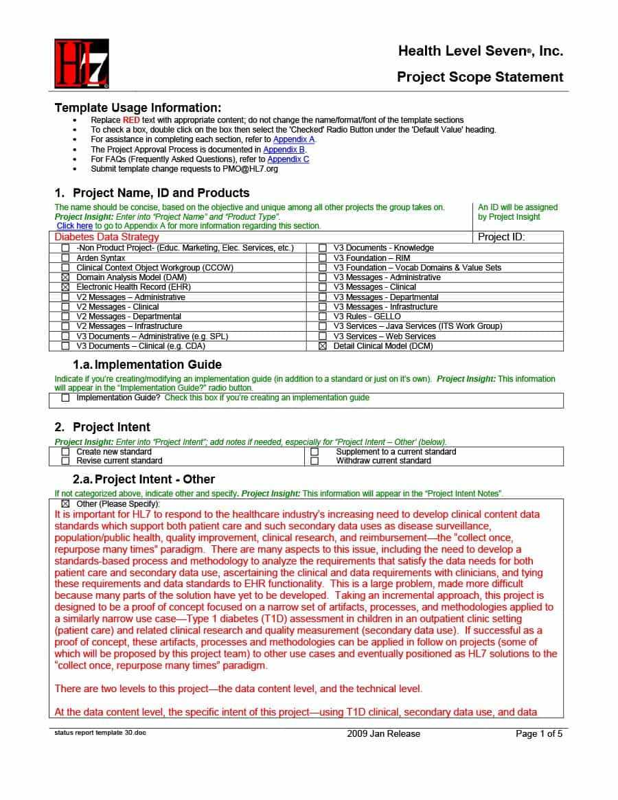 40+ Project Status Report Templates [Word, Excel, Ppt] ᐅ In For Project Implementation Report Template