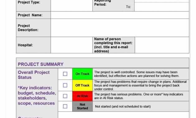 40+ Project Status Report Templates [Word, Excel, Ppt] ᐅ pertaining to It Report Template For Word