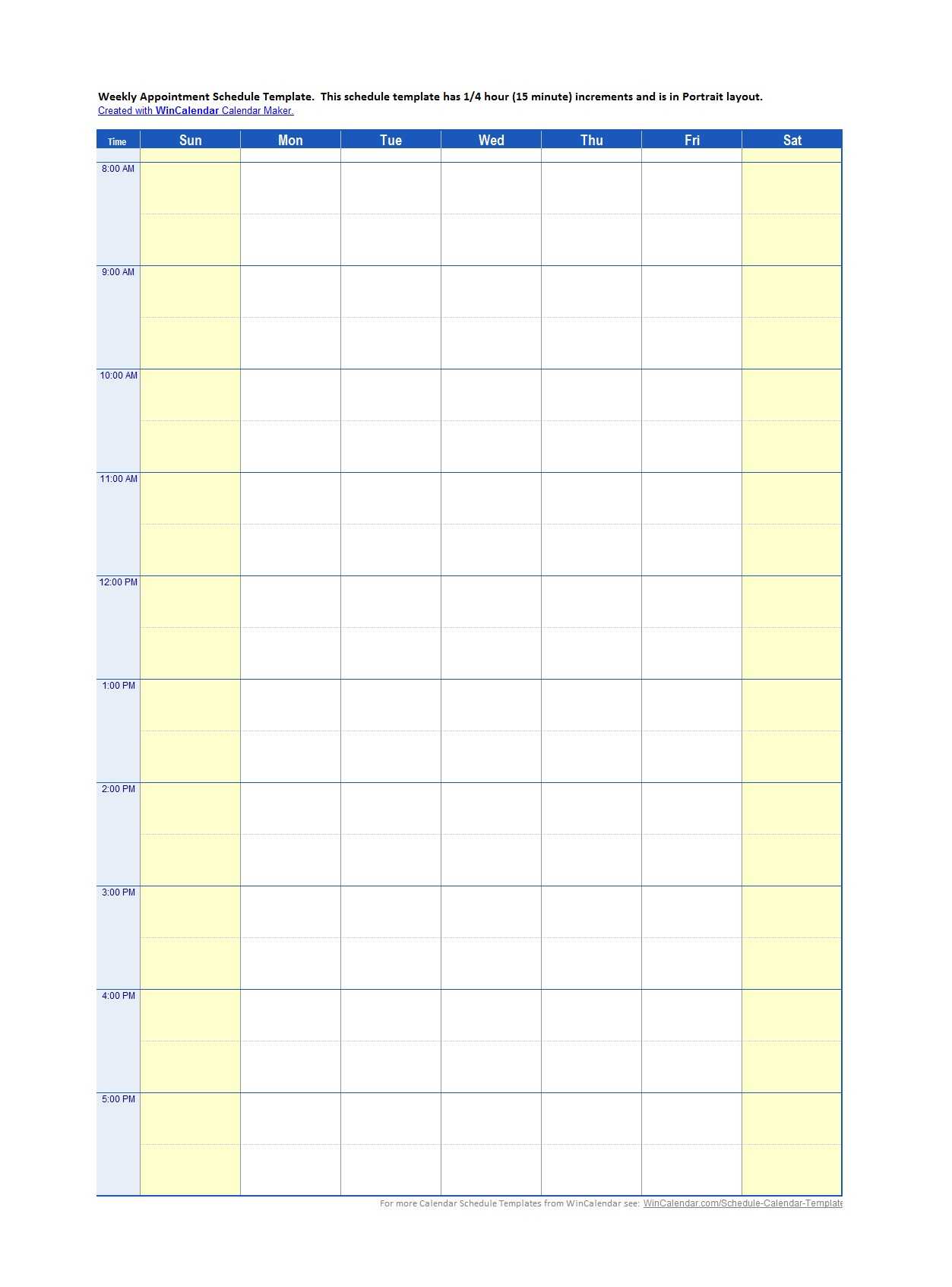 45 Printable Appointment Schedule Templates [& Appointment Regarding Appointment Sheet Template Word